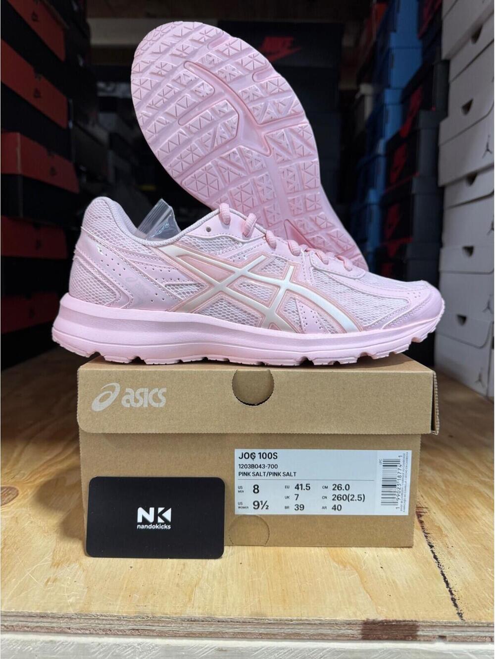 ASICS Jog 100S 'Pink Salt' WOMENS SIZE 9.5 / MENS SIZE 8